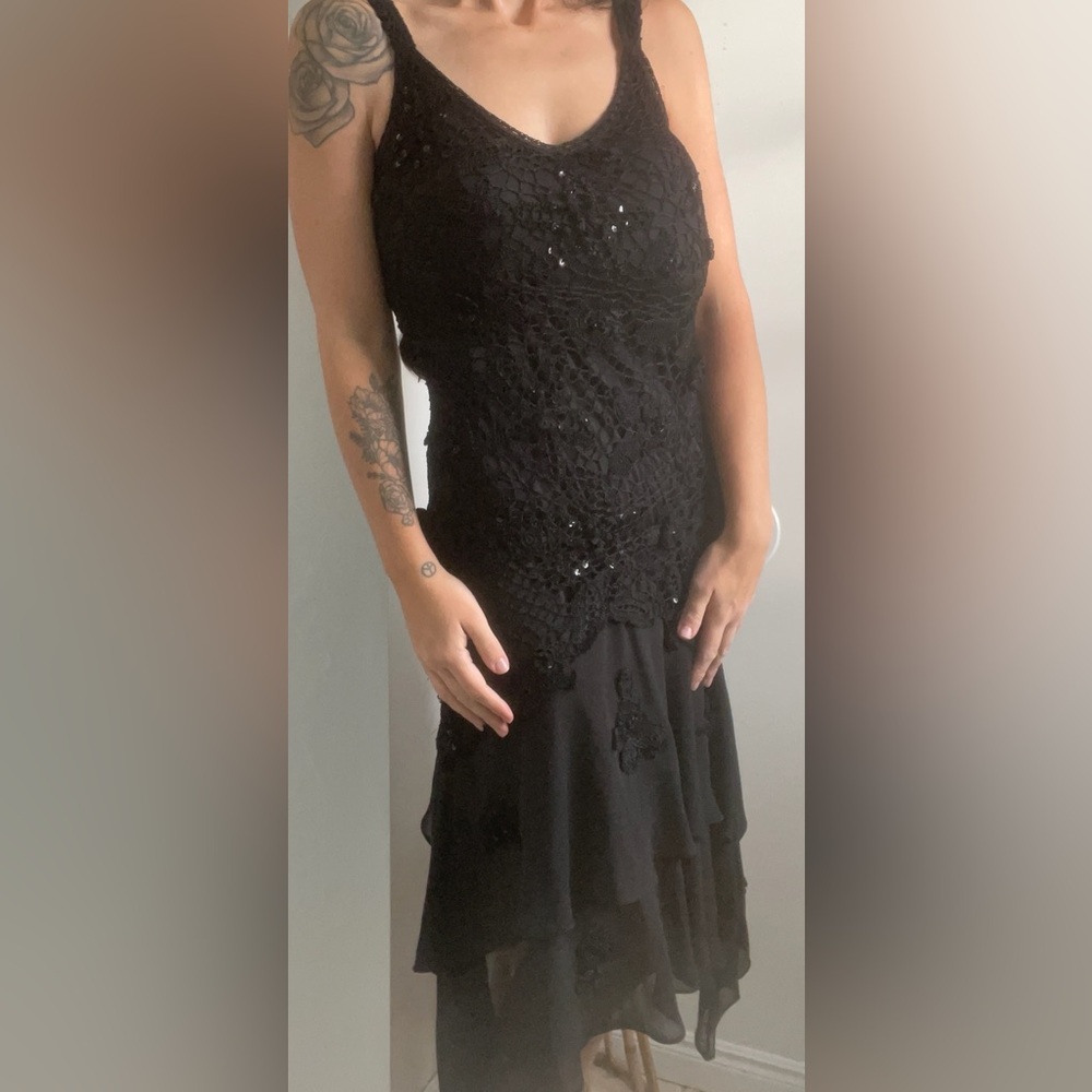 Y2K asymmetrical dress - Picture 3 of 12